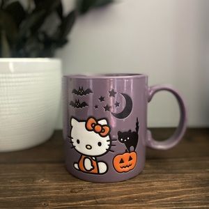 Hello Kitty Purple Halloween Mug NEW